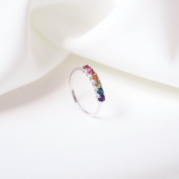 KAI Rainbow Ring - Silver
