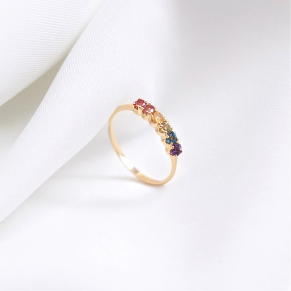 KAI Rainbow Ring - Gold