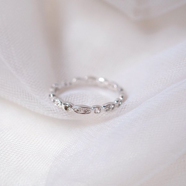 MERI Eternity Ring - Silver