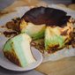 Pandan Basque Cheesecake | Online Cake Delivery Singapore | Baker's Brew