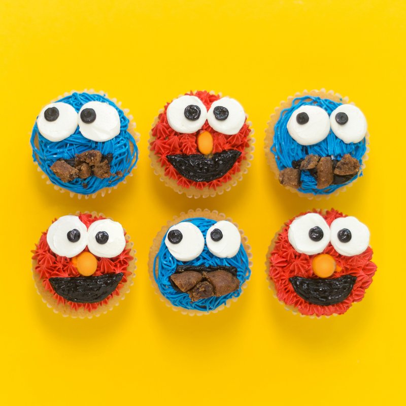 Sesame Street Buddies | Online Cupcake Delivery Singapore | Baker