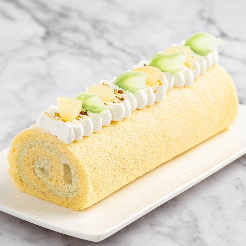 Yuzu Pear Swiss Roll | Online Cake Delivery Singapore | Baker