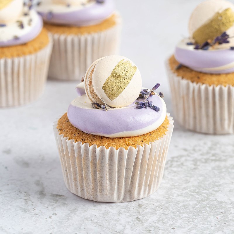 Earl Grey Lavender Cupcakes | Online Cake Delivery Singapore | Baker