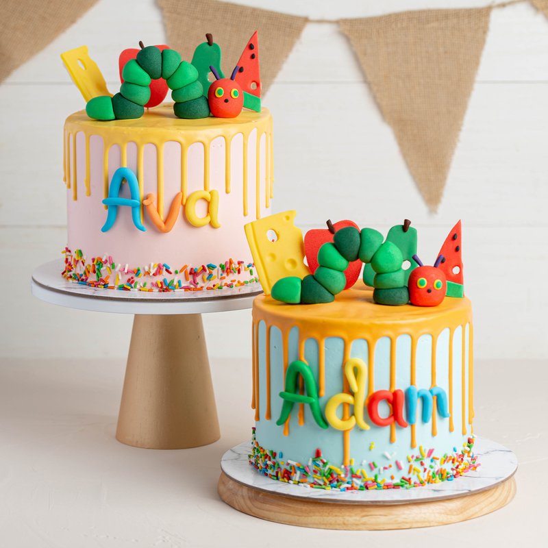 Hungry Caterpillar Cake | Online Cake Delivery Singapore | Baker