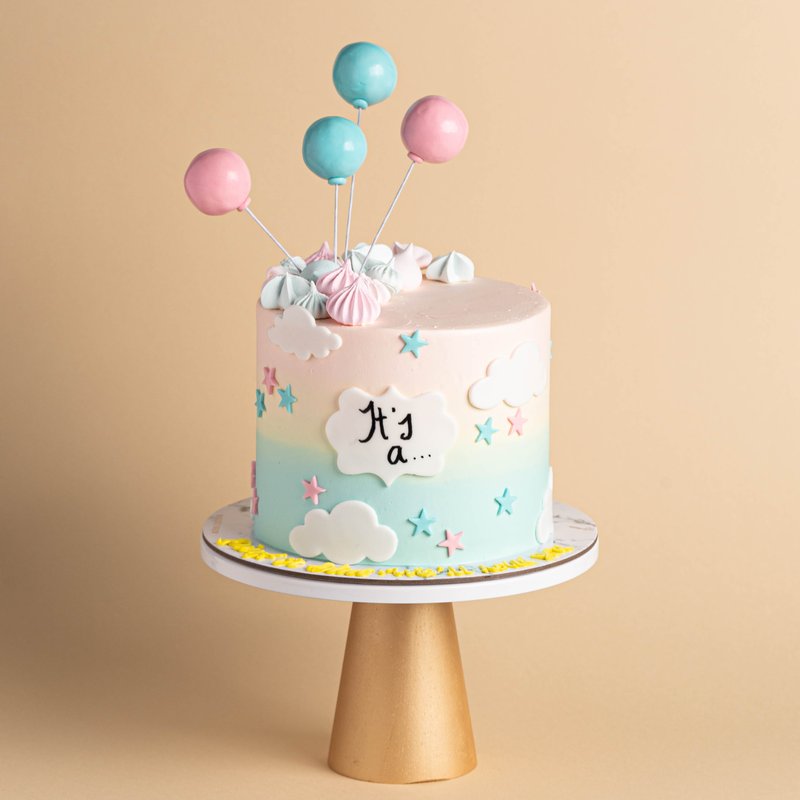 Gender Reveal | Customised Cakes Singapore | Baker