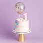 Pink Confetti Pastel Balloons | Customised Cakes Singapore | Baker's Brew