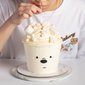 Ice Bear's Fresh Milk | Customised Cake Singapore | Baker's Brew