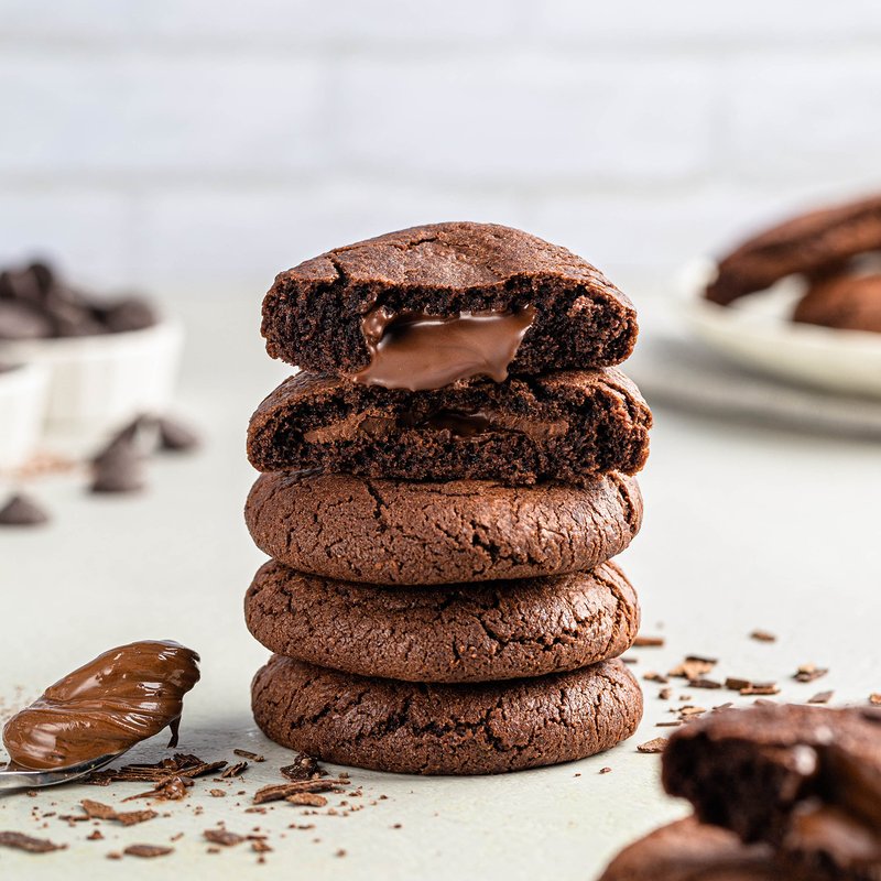 Dark Chocolate Ganache Cookies | Online Cookie Delivery Singapore | Baker