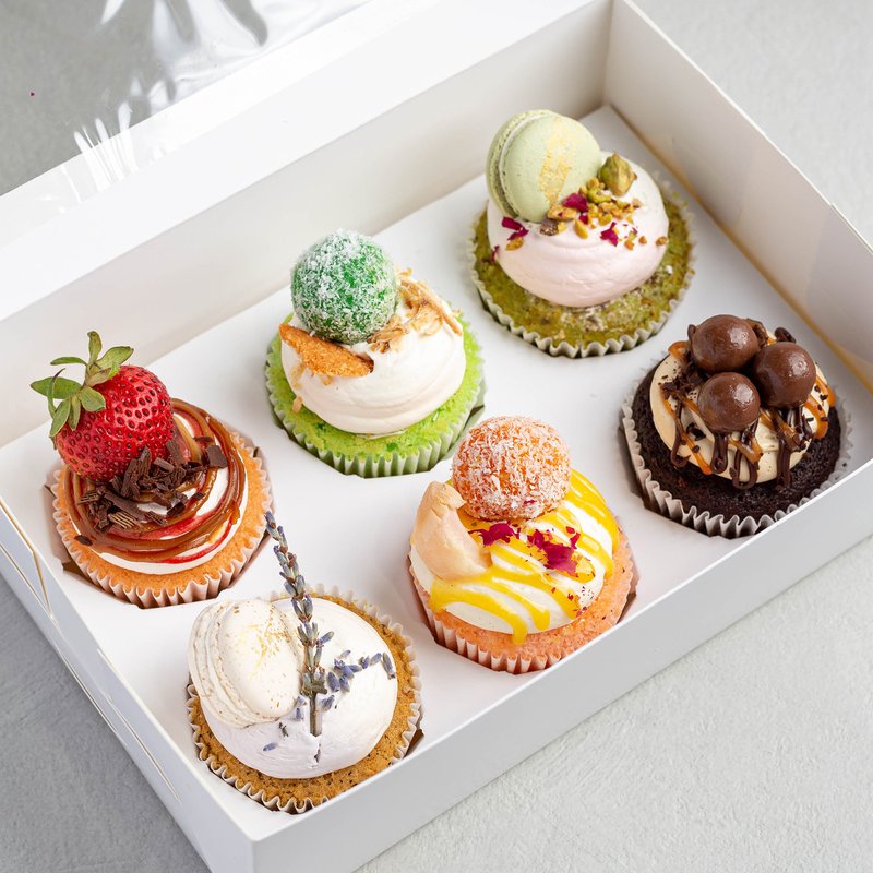 6-in-1 Cupcakes | Online Cupcake Delivery Singapore | Baker