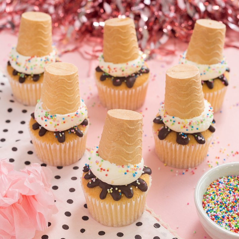Funfetti Sundae Cupcakes | Kids Baking Class | Baker
