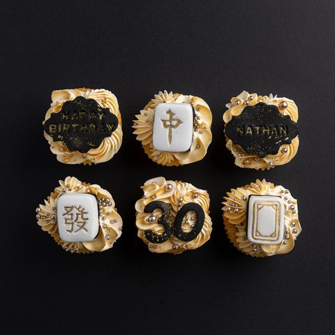 Heng Heng Mahjong Royalty Cupcakes