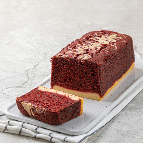  Red Velvet Cheese Loaf Cake