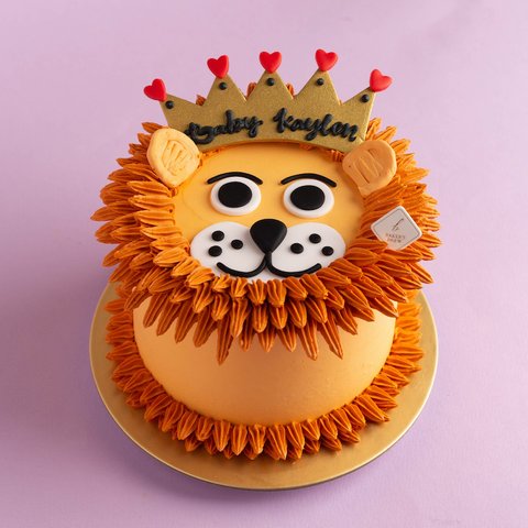 Safari Lion Cake