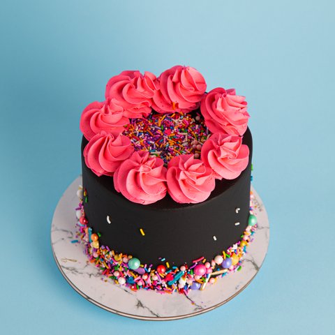  Blackpink Swirl Cake
