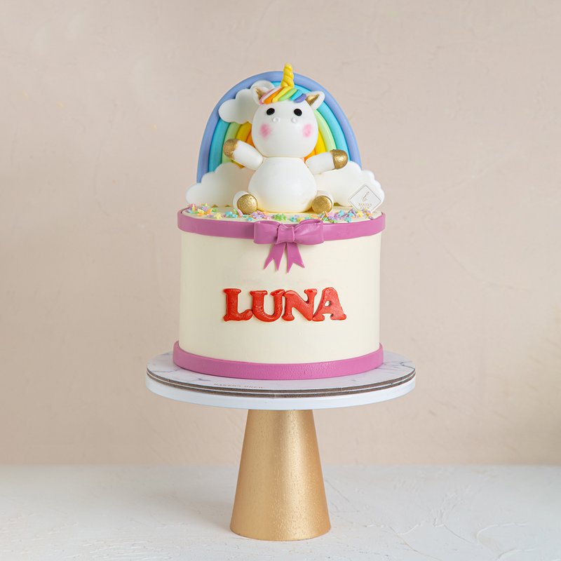 Chubby Unicorn Cake | Customised Cake Singapore | Baker