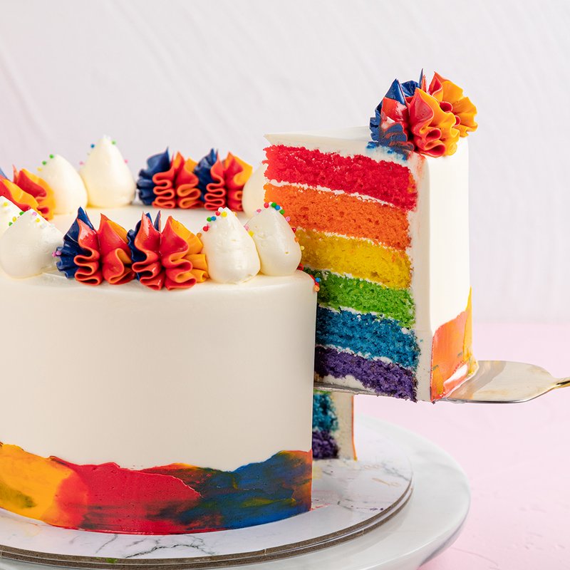 Best Rainbow Cake | Online Cake Delivery Singapore | Baker
