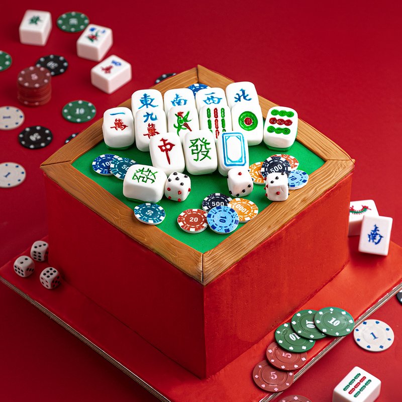Heng Heng Mahjong Table | Online Cake Delivery Singapore | Baker