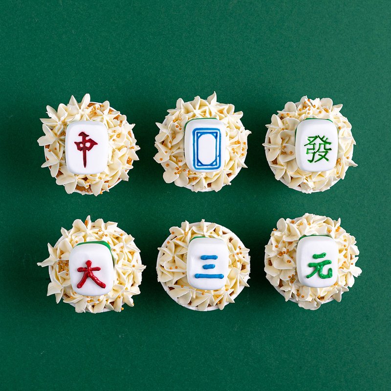 Mahjong Cupcakes | Customised Cupcakes Singapore | Baker