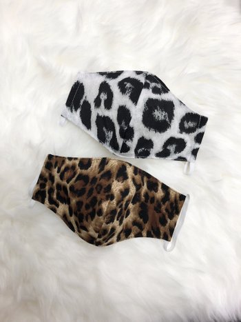Leopard Printed Face Mask
