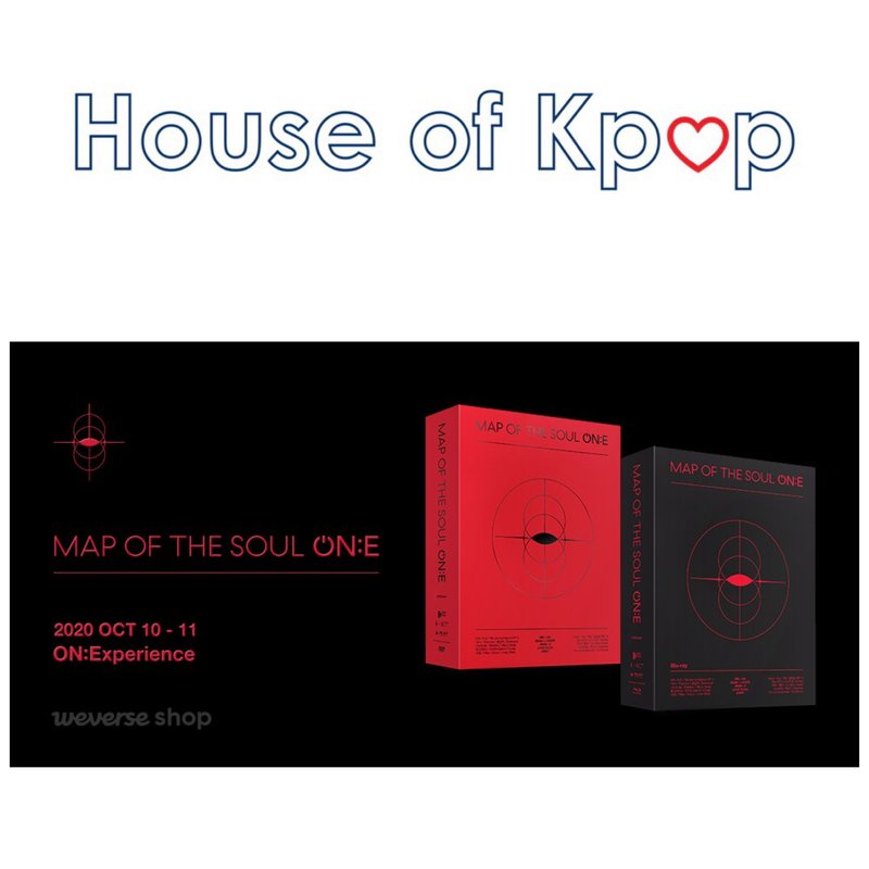BTS MAP OF THE SOUL ON:E DVD / BLU RAY