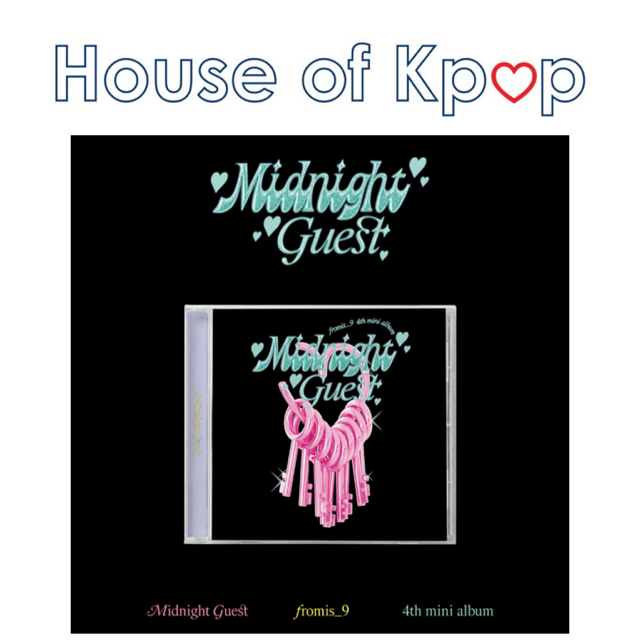 fromis_9 - Mini Album Vol.4 [Midnight Guest] (JEWEL CASE Ver.)