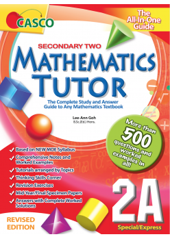 Sec Mathematics Tutor 2A (Special/Express) 2021 Edition