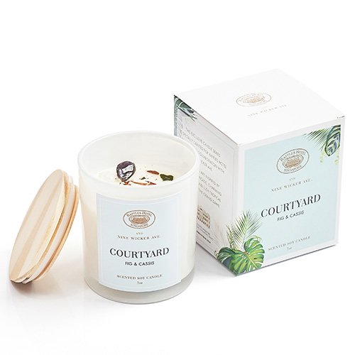 Courtyard Scented Soy Candle 