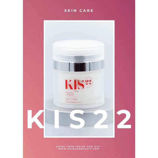 Kis22 Facial Cream Daily Brightening Moisturizer 50ml