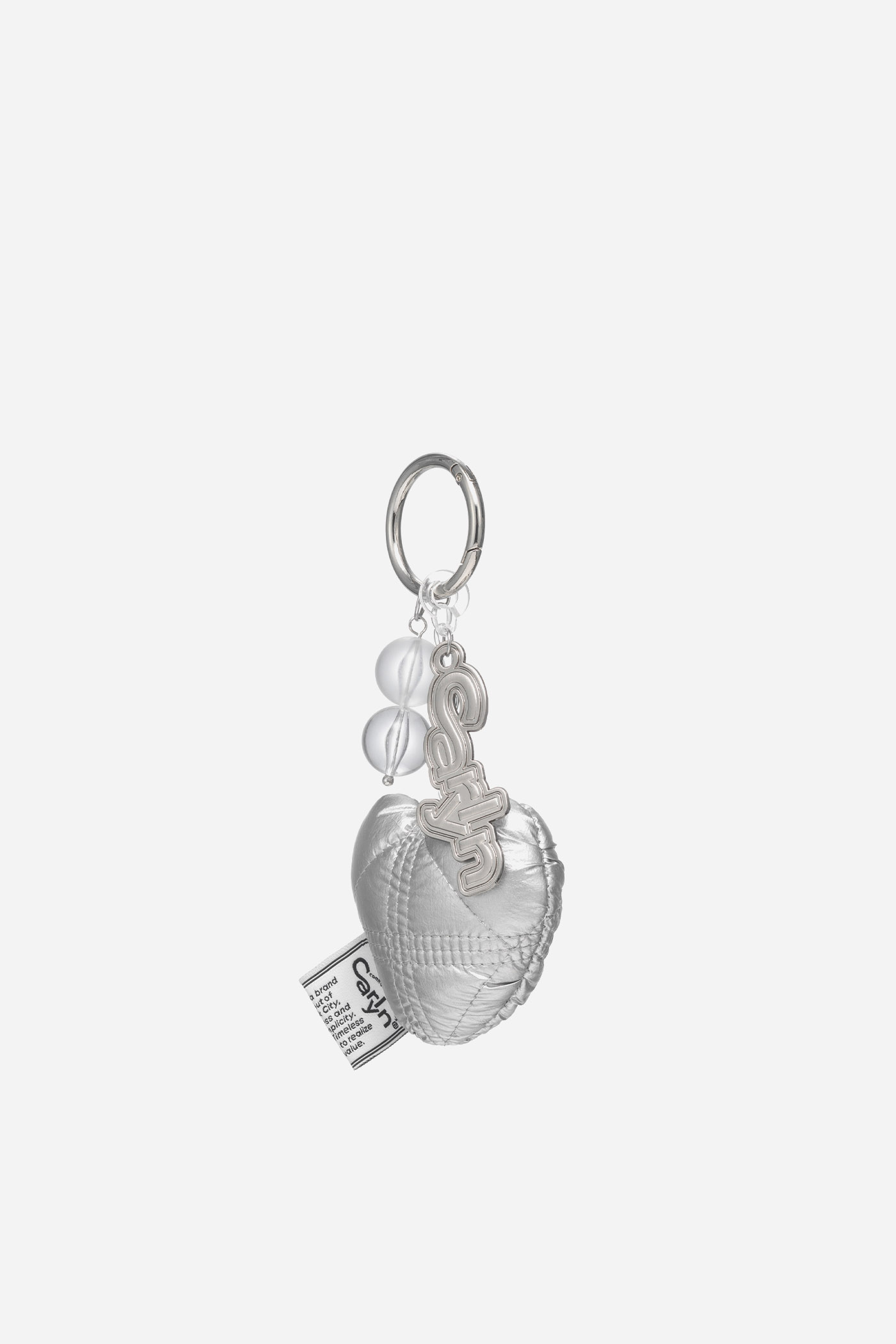 Shop CARLYN Cotton Heart Bag Charm (6colors) J73105010 Keychain by  *yunhee'sshop*