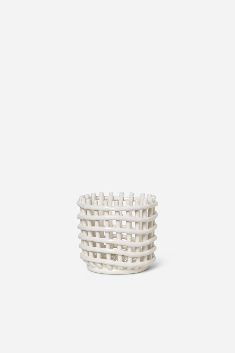 Ferm Living Ceramic Small Basket