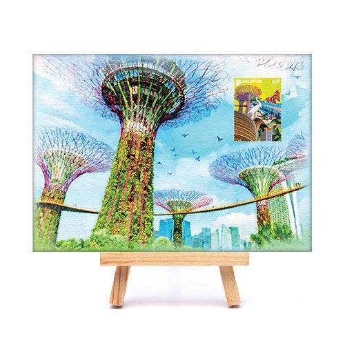City in a Garden II Collection - Supertree Grove Canvas Print