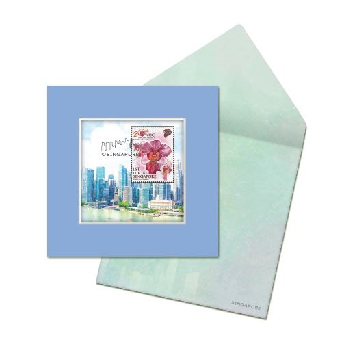 City in a Garden II Collection - Central Business District Greeting Card