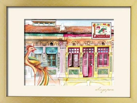 The Peranakan Collections- Shophouses Artprint 2 