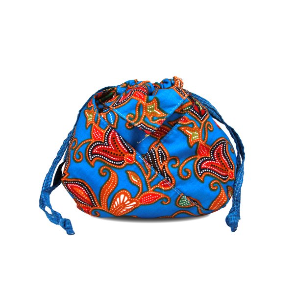 Batik Drawstring Bag