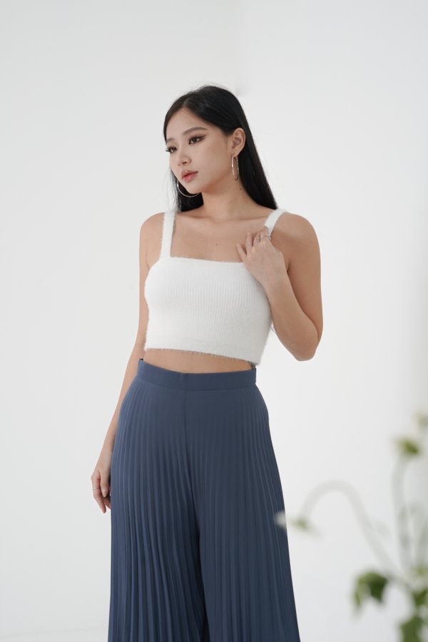 *TPZ* KARLY PLEATED PANTS IN FRENCH BLUE