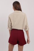 Brook-Maroon-Tailored-Shorts-Image-6-The-Tinsel-Rack-Singapore