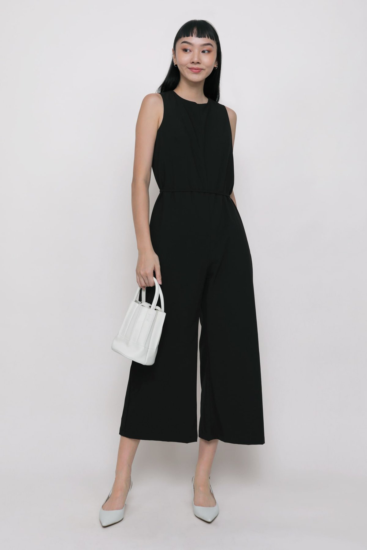 Jaye Relaxed Fit Jumpsuit (Black)