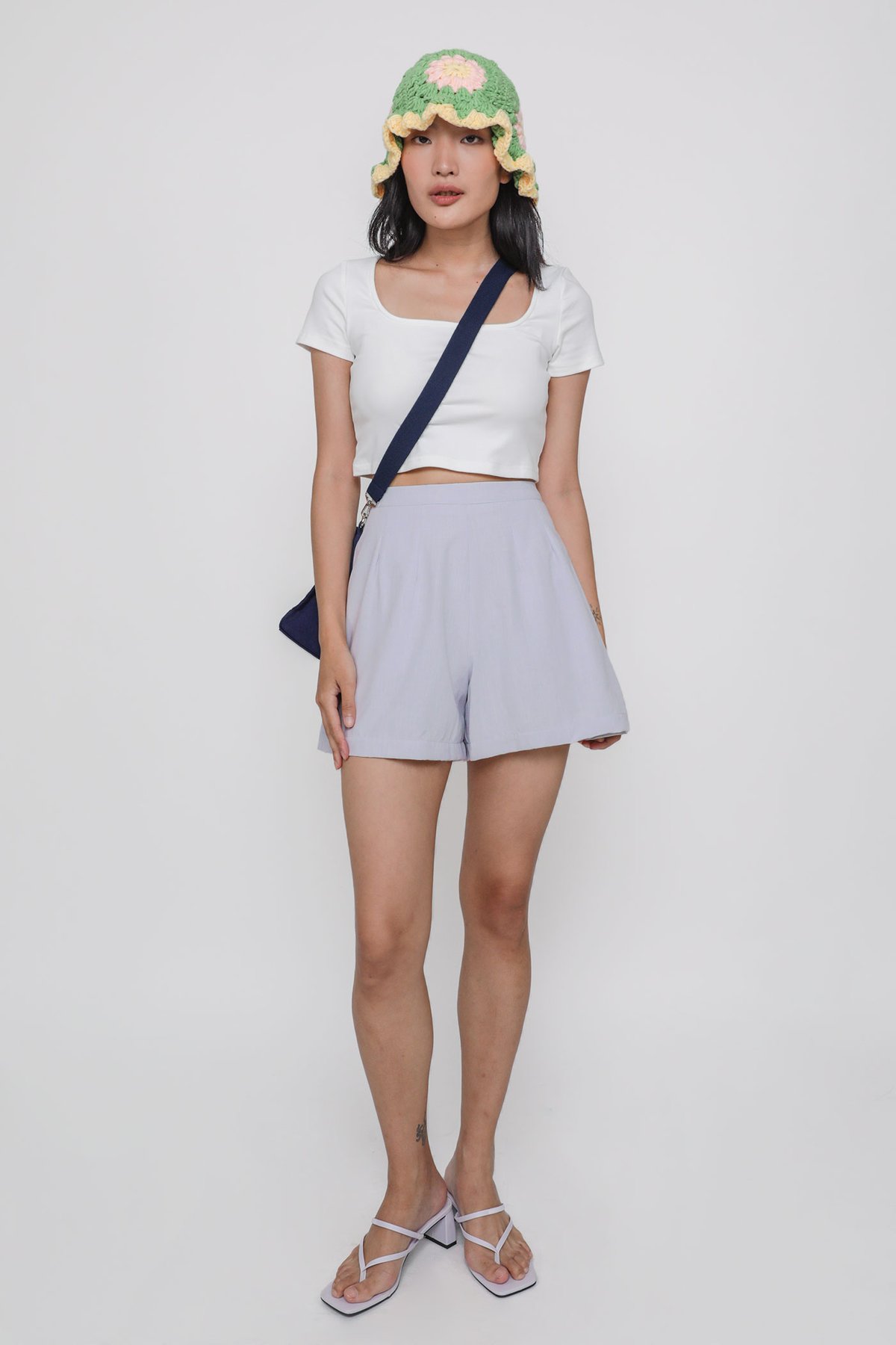 Vera Basic Shorts (Lilac)